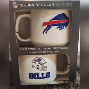Buffalo Bills White Mug Set